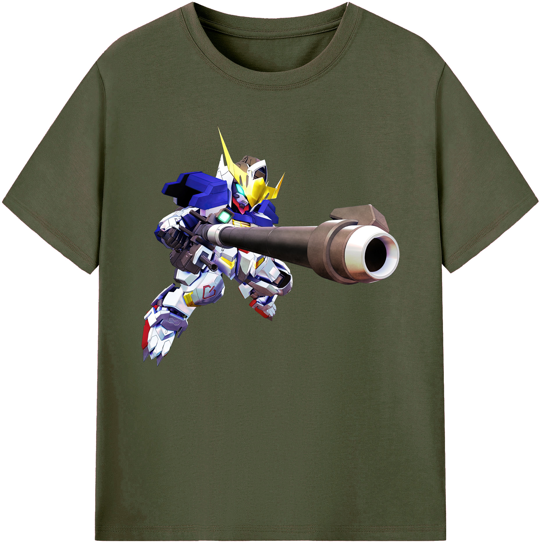 （画像用） 機動戦士ガンダム Mobile Suit Gundam 綿100％ メンズ半袖Tシャツ｜肌触りやわらか＆通気性